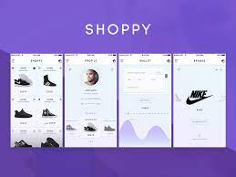 py ecommerce mobile app ui ux