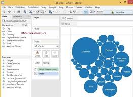 How To Create Tableau Bubble Chart