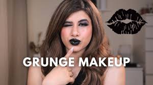 trying black lipstick huda beauty