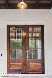 double front doors wood doors interior