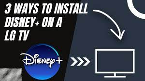 how to install disney plus on any lg tv