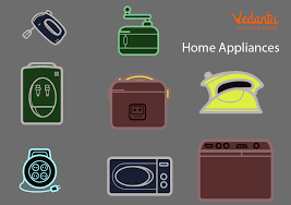 home appliances list learn with