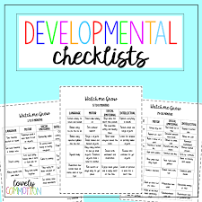 Developmental Milestones Checklist Developmental