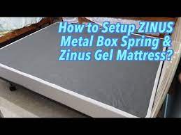 How To Setup Zinus Metal Box Spring