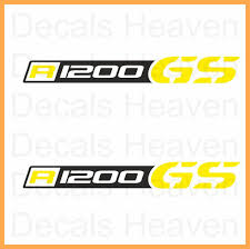 bmw r1200gs 2pcs logo beak stickers r