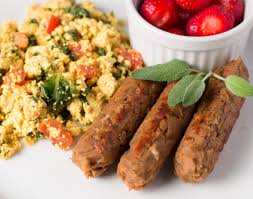 vegan breakfast sausage links oil