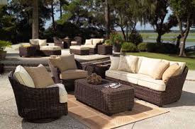 thick wicker furniture sets with