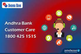 andhra bank customer care number 24x7