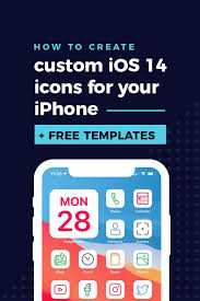 how to create custom ios 14 icons for