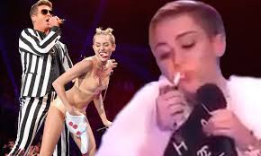 Miley ray cyrus (born destiny hope cyrus; Miley Cyrus Claims She Is No Longer Invited To Award Shows Following Her Wild Child Era Daily Mail Online