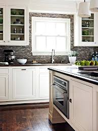 Maybe shape of hood, overall lightness and similar beams. Kitchen Decorating And Design Ideas Gray Kitchen Backsplash Gray Kitchen Countertops White Kitchen Decor