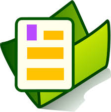 Dibujo del icono de carpeta de documentos de PC verde vectorial | Vectores  de dominio público