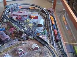 N Scale Coffee Table Model Train Layout