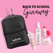 nyx backpack giveaway london s