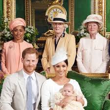 Meghan markle and prince harry's christmas card reveals archie is a redhead meghan markle and prince harry have released their 2020 christmas card, featuring an illustrated portrait of the. Princess Diana S Sisters Attend Baby Archie S Christening