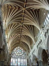 exeter cathedral vaulted ceiling