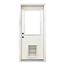 door with xl pet door pg