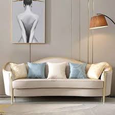 american light luxury solid wood sofa