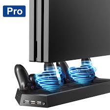 We offer fast shipping and satisfaction guarantees and the pleasure from our. Vertical Stand For Ps4 Pro With Cooling Fan Controller Charging Station For Sony Playstation 4 Pro Game Console Charger For Dualshock 4 Not For Regular Ps4 Slim Walmart Com Walmart Com