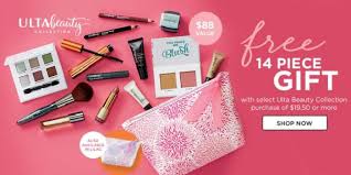 ulta cosmetics free 14 piece gift bag