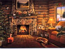 winter fireplace wallpapers top free