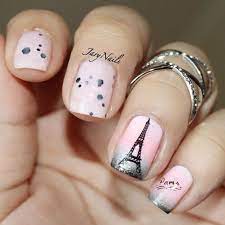 paris themed nails pictures photos