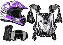 Youth Medium Motocross Helmet Bike Design