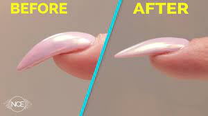 how to correct a strong curved nail