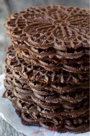 chocolate pizzelle recipe savoring