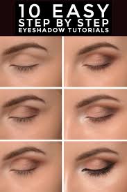 Apply the colour on the eyelid. Expert Eyeshadow Tutorials 10 Step By Step Videos That Show You How To Apply Eyeshadow Like A Pro Eyeshadow Tutorial For Beginners How To Apply Eyeshadow Eyeshadow Tutorial