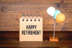 What is a good retirement message?