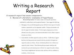 Writing A Research Report Ppt Video Online Download