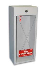 5lb surface mount extinguisher cabinet