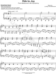 Both the standard (advanced level). Sheet Music Boss Ode To Joy Sheet Music Piano Solo In D Major Download Print Sku Mn0198236