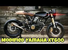 modified yamaha xt 600 into caferacer