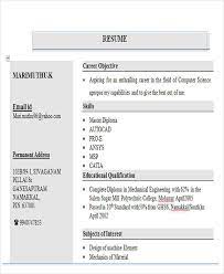 Given below are 5 sample resume formats for freshers in ms word.doc format with two pages, each will give you an idea Free Professional Fresher Resume Templates In Pdf Ms Word Standard Format For Freshers Standard Resume Format For Freshers Resume Secretary Resume Examples Math Teacher Resume Objective Data Warehouse Specialist Resume Upgrade Your