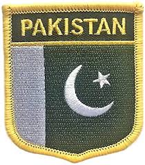Pakistan flag laptop backpack with usb charging port, fashion college backpack, business gaming backpack. Amazon Com Pakistan Flag Shield Travel Patch International Sew On Badge Pakistani Crest 2 75 X 2 35 Arts Crafts Sewing