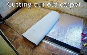 replacing the rv slide flooring