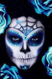 crazy halloween makeup day of the dead