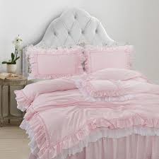 pink bedding set