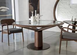 porada trunk round dining table