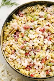 creamy shrimp pasta salad recipe the