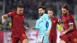 As roma take on barcelona at the stadio olimpico in the second half of the opening champions league match day on wednesday, and neither coach has pulled any surprises in their lineups. Roma 3 0 Barcelona 4 4 Agg Roma Stun Barca With Unlikely Comeback To Earn Ucl Progression 90min