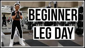 beginner leg workout using basic gym
