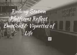 railway station platforms reflect