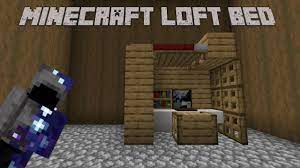 minecraft loft bed tutorial you