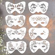 face stencils kit reusable large face