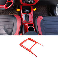For Kia Forte 2016 2018 Red Abs Carbon