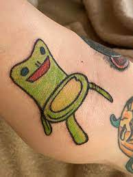 My new froggy chair tattoo : r/AnimalCrossing