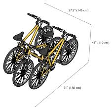 what size shed do i need for my bikes